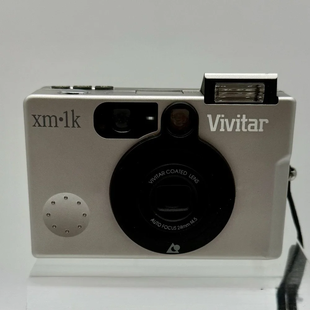 Vivitar XM-1K APS Drop In Film Camera New Battery Tested and Working